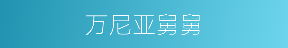 万尼亚舅舅的意思