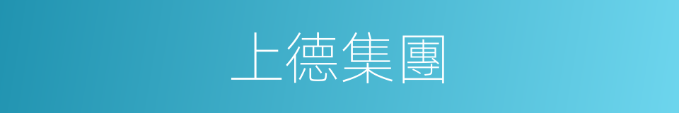 上德集團的同義詞