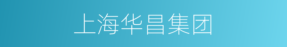 上海华昌集团的同义词