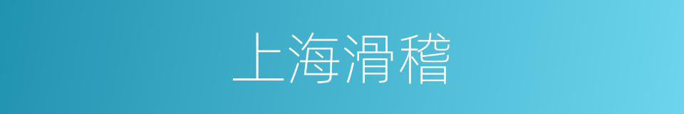 上海滑稽的同义词