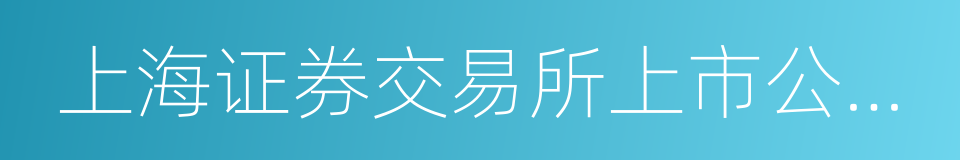 上海证券交易所上市公司关联交易实施指引的同义词