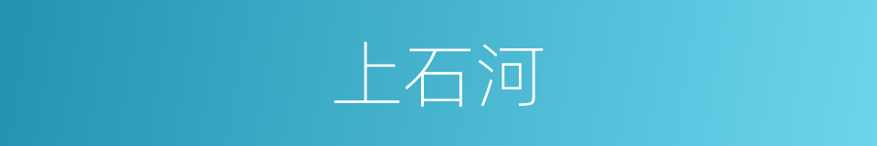 上石河的同义词