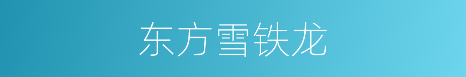 东方雪铁龙的同义词