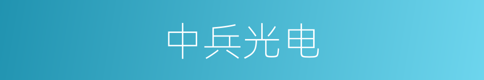 中兵光电的同义词