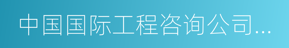 中国国际工程咨询公司研究中心主任李开孟的同义词