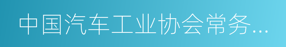 中国汽车工业协会常务副会长兼秘书长董扬的同义词