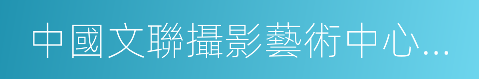 中國文聯攝影藝術中心主任劉宇的同義詞