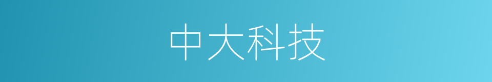 中大科技的同义词