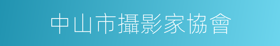 中山市攝影家協會的同義詞