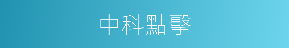 中科點擊的同義詞