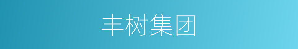 丰树集团的同义词