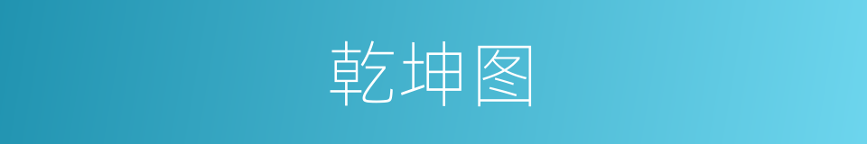 乾坤图的同义词