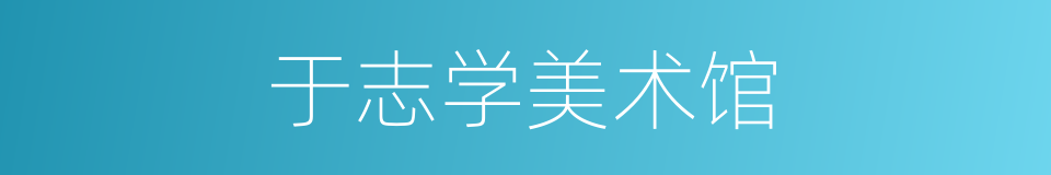 于志学美术馆的同义词