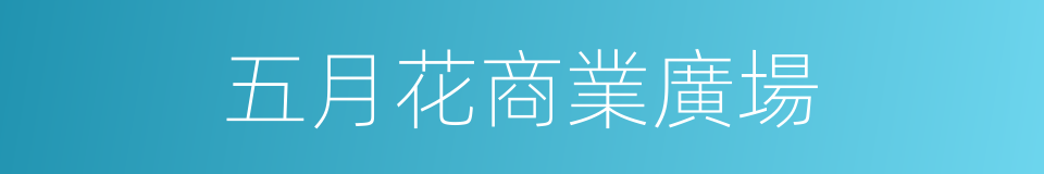 五月花商業廣場的同義詞