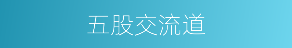 五股交流道的同义词