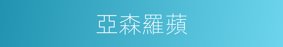 亞森羅蘋的同義詞