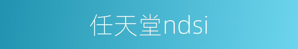 任天堂ndsi的同义词