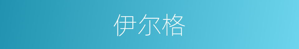 伊尔格的同义词