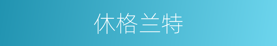 休格兰特的同义词