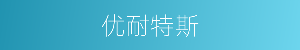 优耐特斯的同义词