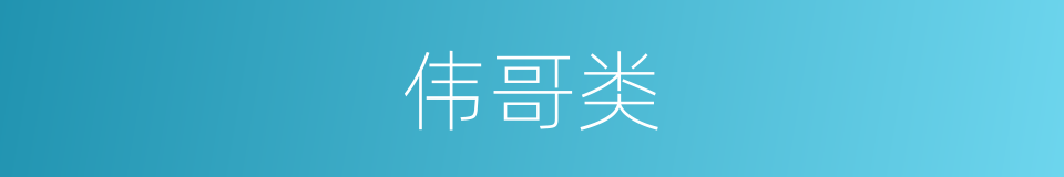 伟哥类的同义词