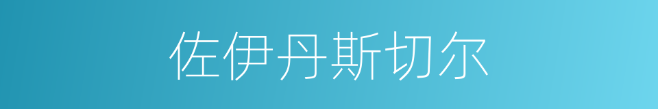 佐伊丹斯切尔的同义词