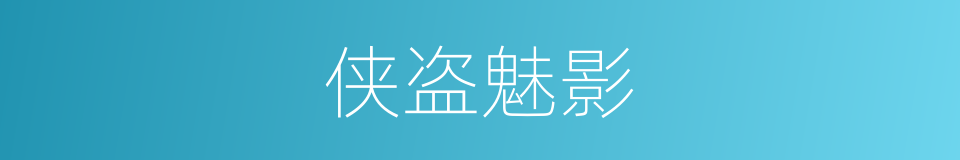 侠盗魅影的同义词