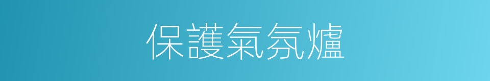 保護氣氛爐的同義詞