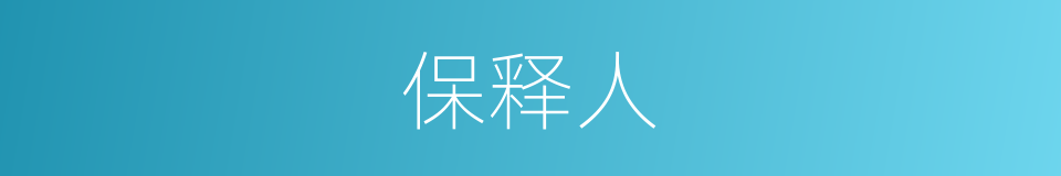 保释人的同义词