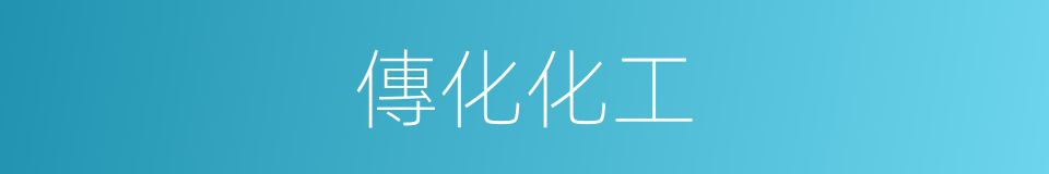 傳化化工的同義詞