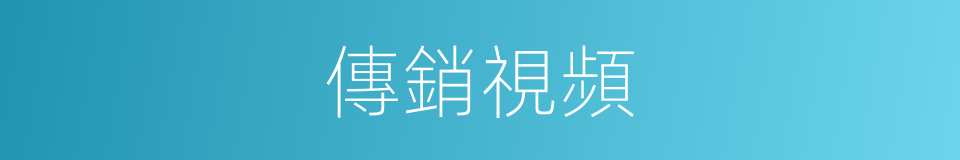 傳銷視頻的同義詞
