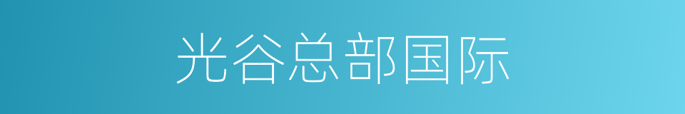 光谷总部国际的同义词