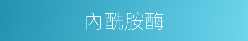 內酰胺酶的同義詞