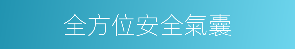 全方位安全氣囊的同義詞