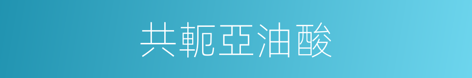 共軛亞油酸的同義詞