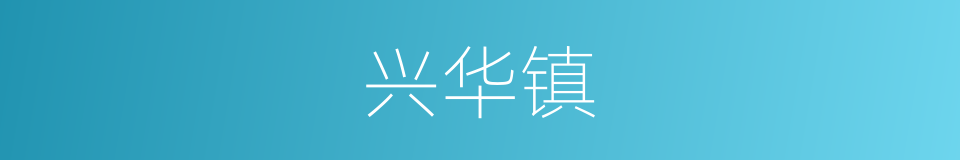 兴华镇的同义词