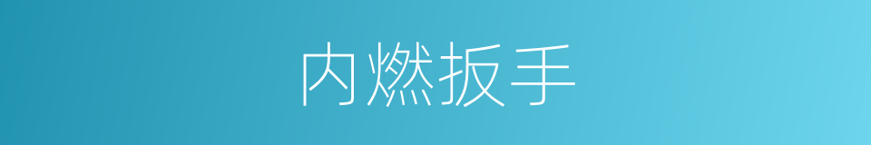 内燃扳手的同义词
