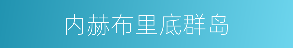 内赫布里底群岛的同义词