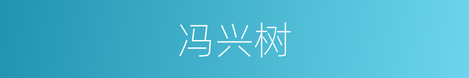 冯兴树的同义词