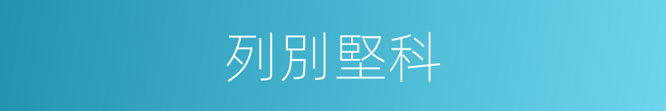 列別堅科的同義詞