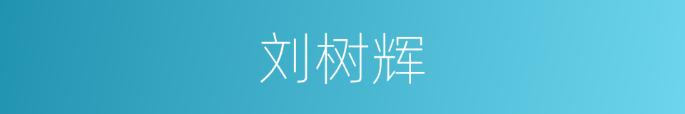 刘树辉的同义词