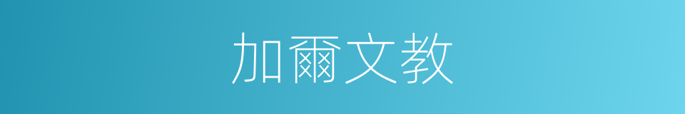 加爾文教的同義詞