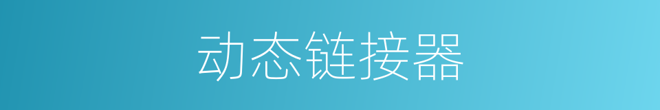 动态链接器的同义词