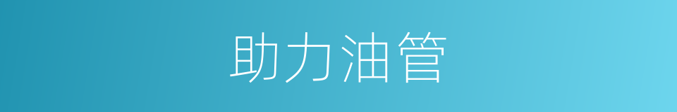 助力油管的同义词