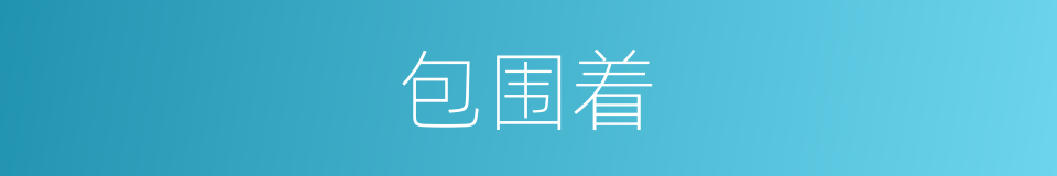 包围着的同义词