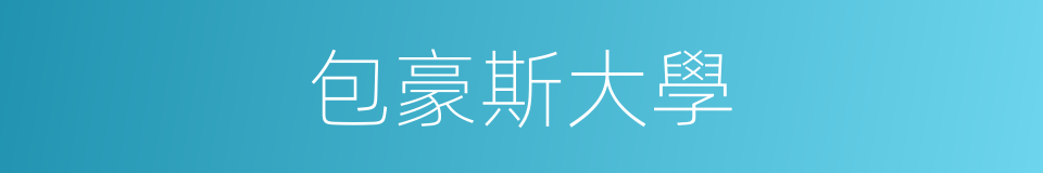 包豪斯大學的同義詞