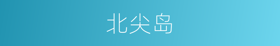 北尖岛的同义词