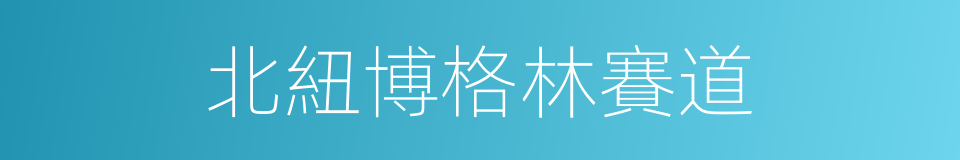 北紐博格林賽道的同義詞