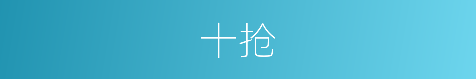 十抢的同义词