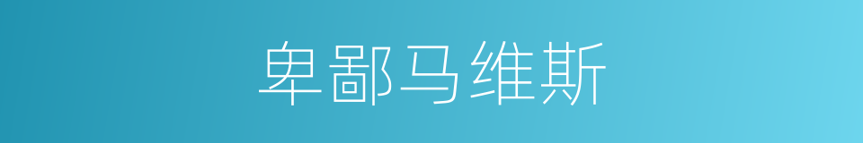 卑鄙马维斯的同义词